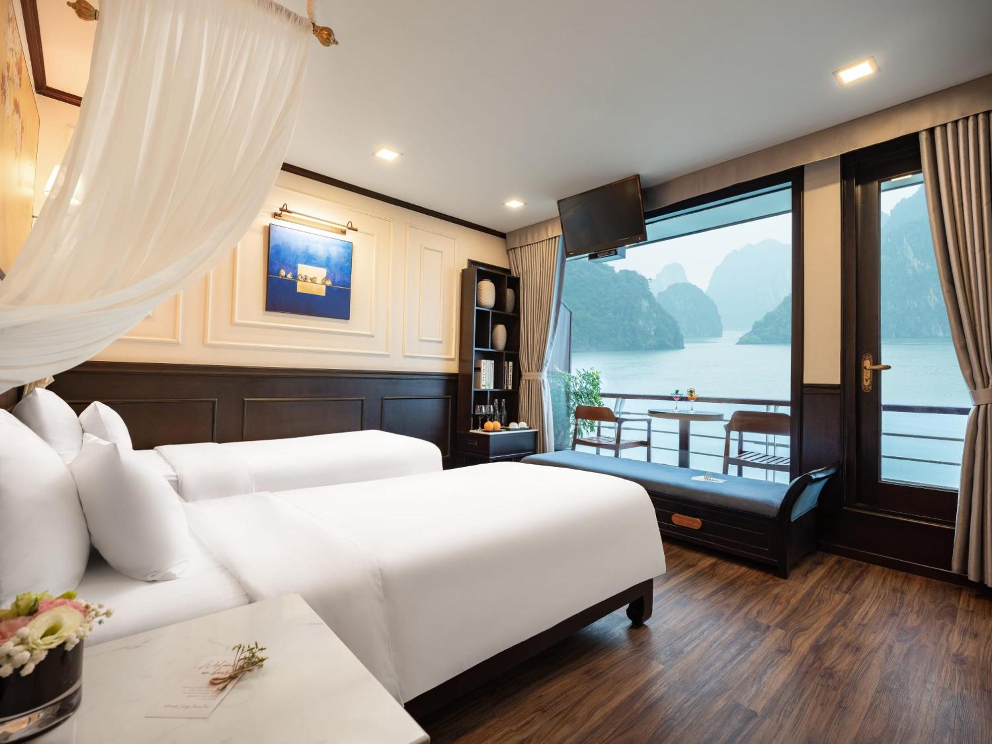 Отель Amanda Luxury Cruise Халонг Экстерьер фото