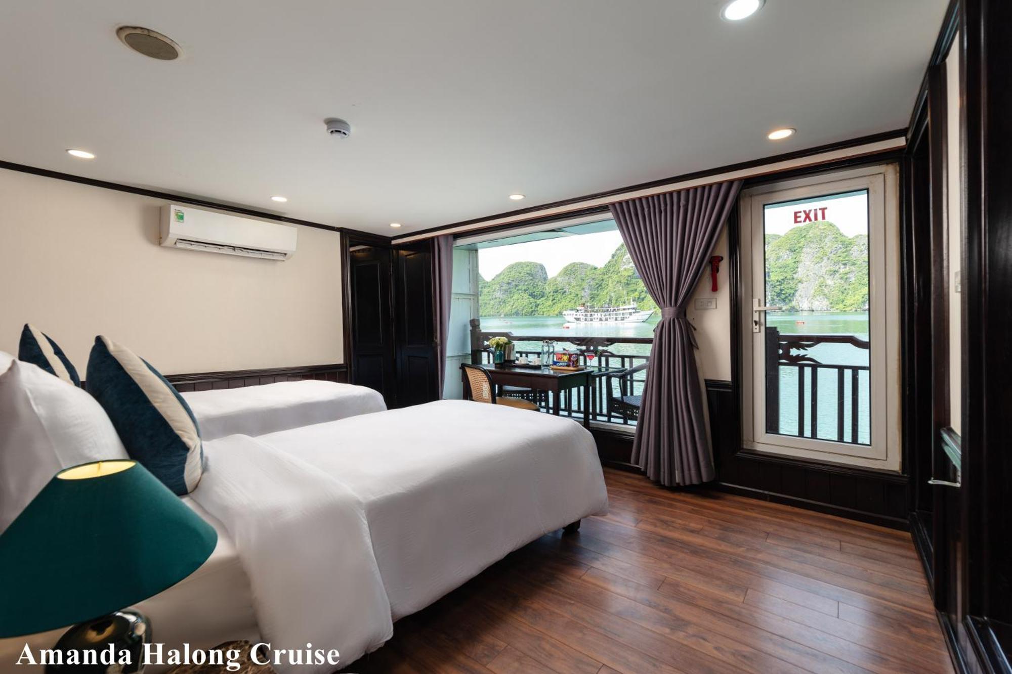 Отель Amanda Luxury Cruise Халонг Экстерьер фото