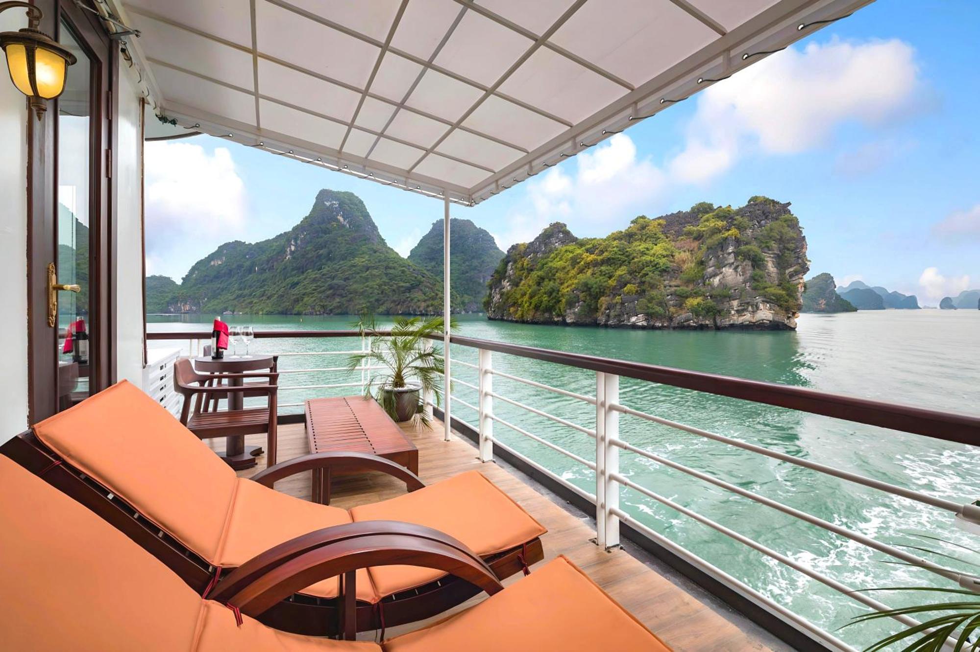 Отель Amanda Luxury Cruise Халонг Экстерьер фото