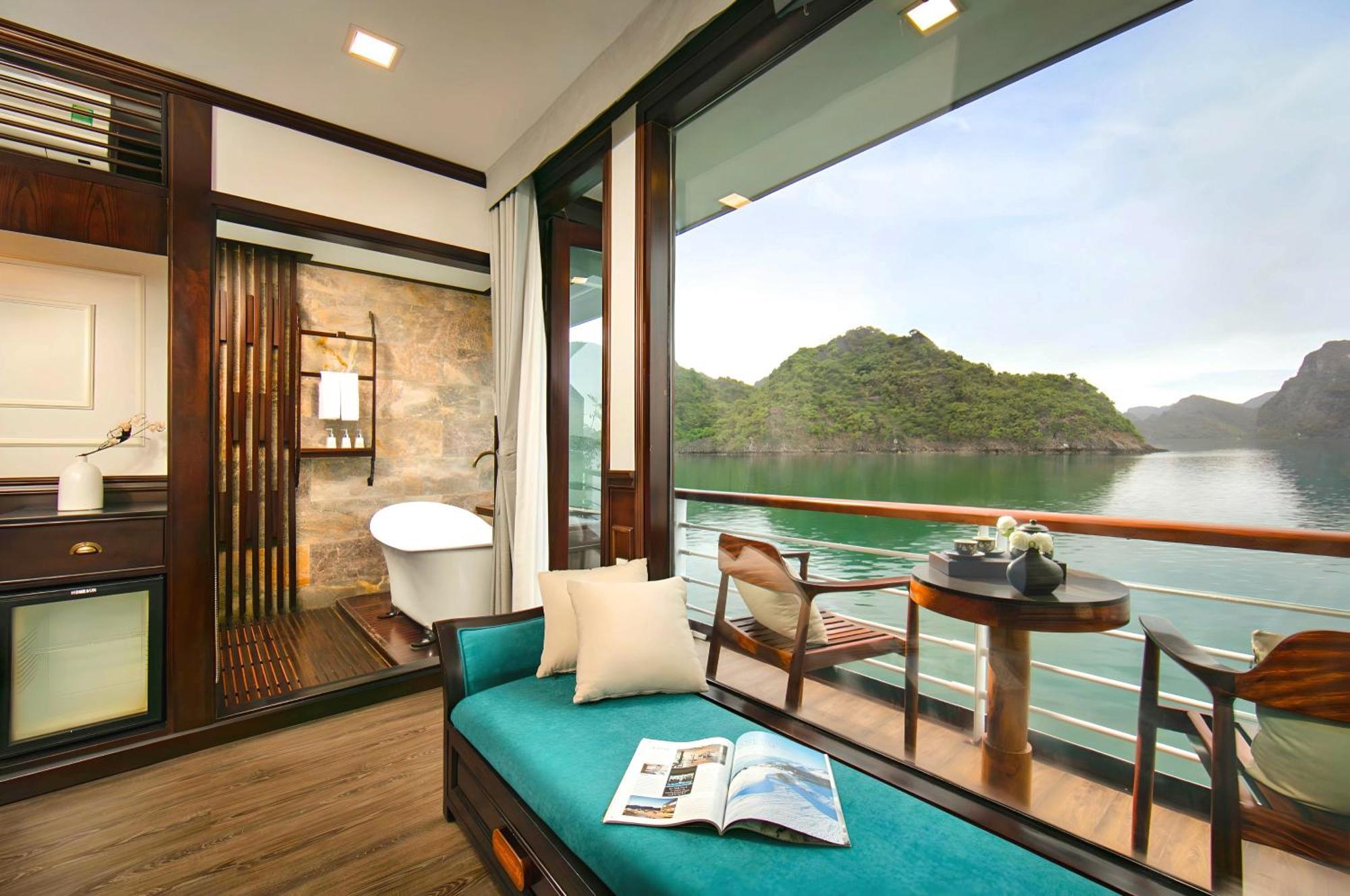 Отель Amanda Luxury Cruise Халонг Экстерьер фото