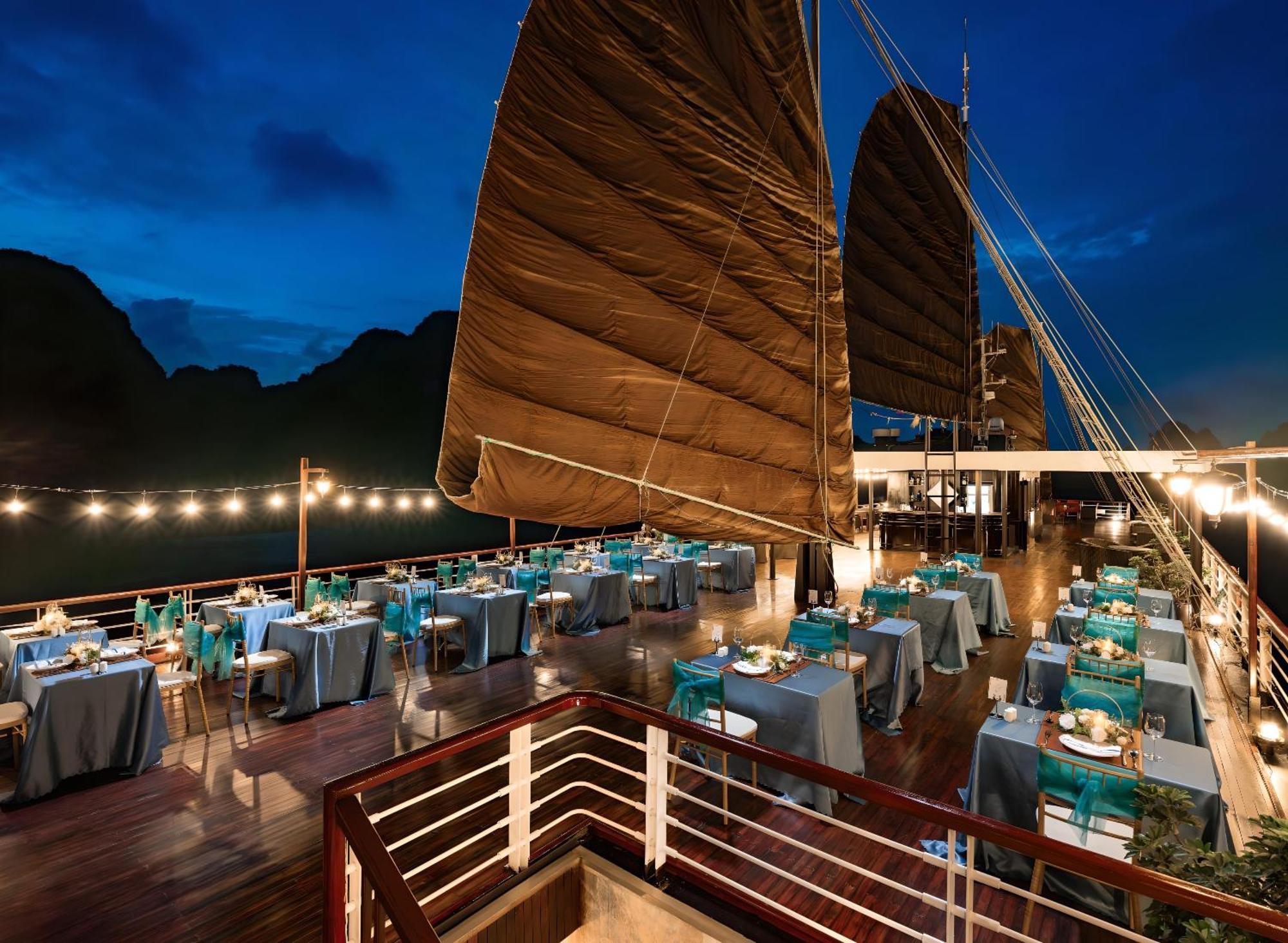 Отель Amanda Luxury Cruise Халонг Экстерьер фото