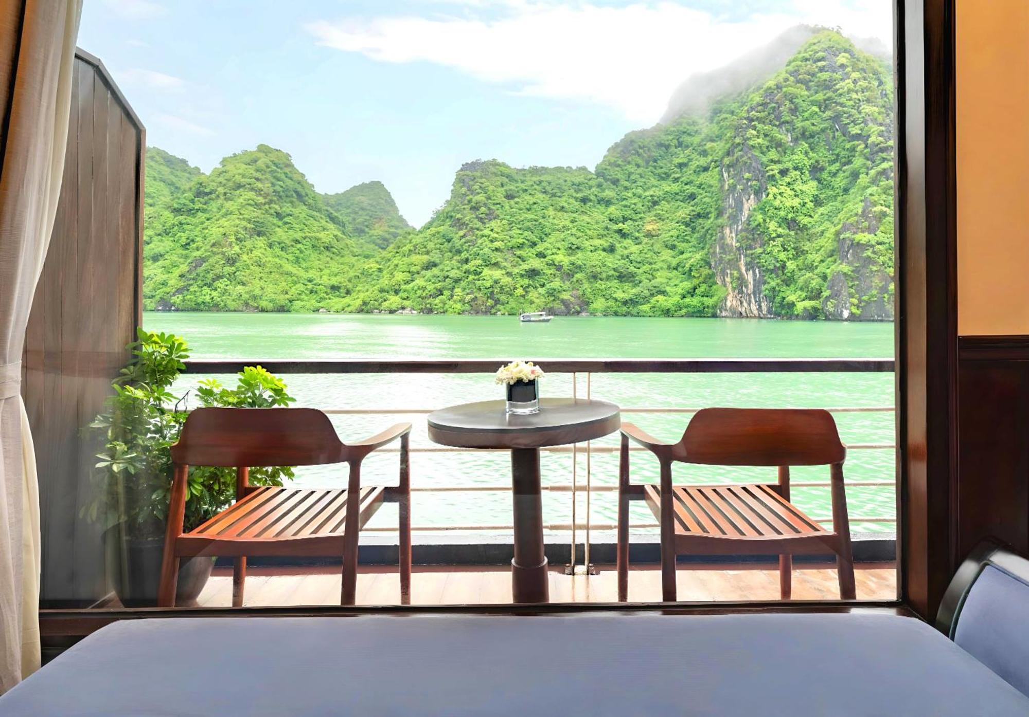 Отель Amanda Luxury Cruise Халонг Экстерьер фото