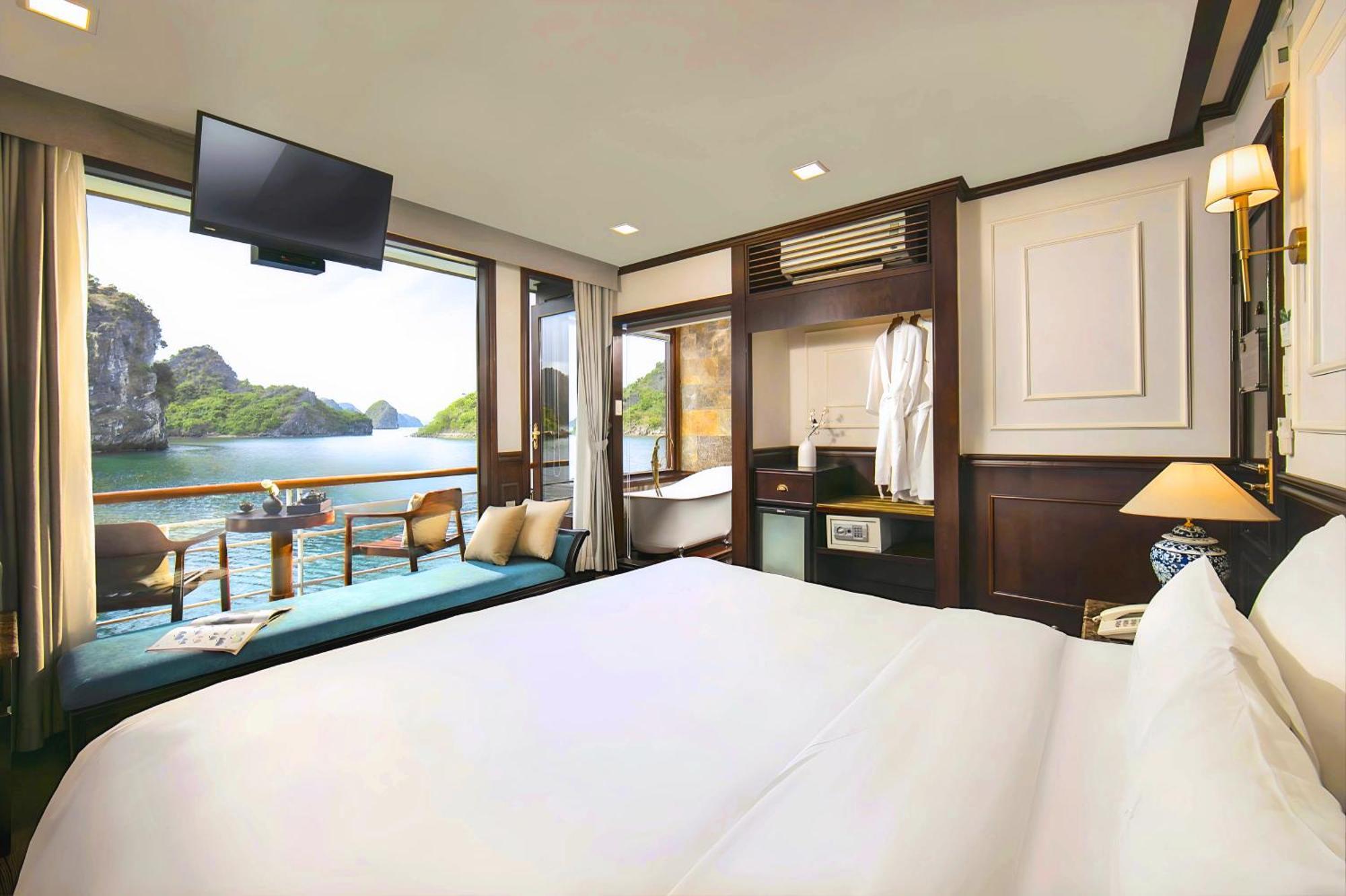 Отель Amanda Luxury Cruise Халонг Экстерьер фото